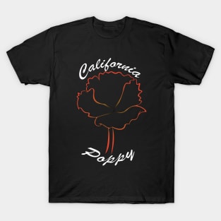 California - Poppy T-Shirt